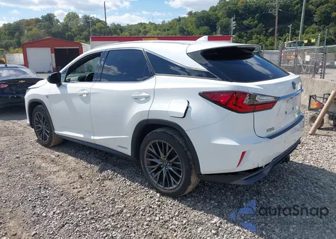 2016 Lexus Rx 450H F Sport z USA, uszkodzony, nr VIN 2T2BGMCA2GC005809